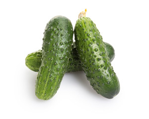 fresh greenhouse cucumbers