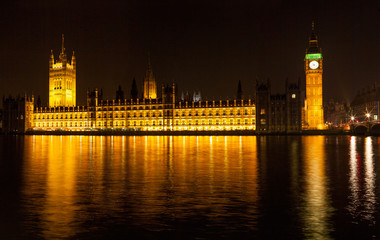Houses of Parliament at Night