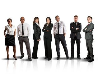 Obraz premium Business team