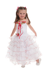 girl in a ball gown