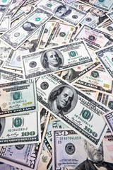 Amerikanische Dollar Geldscheine