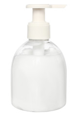 Packing with dispenser with cosmetic product