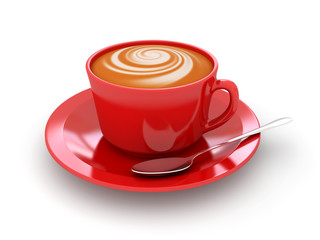 Cup of cappucino