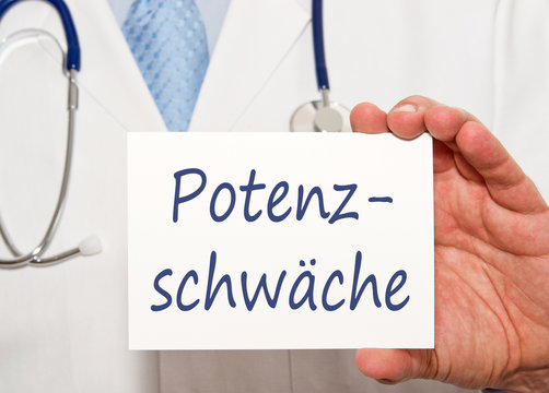 Potenzschw&auml;che