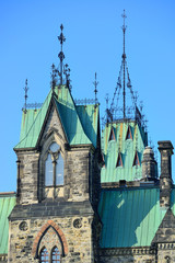 Fototapeta na wymiar Ottawa historical buildings