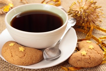 coffee and croissants