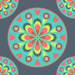 Vector abstract seamless background