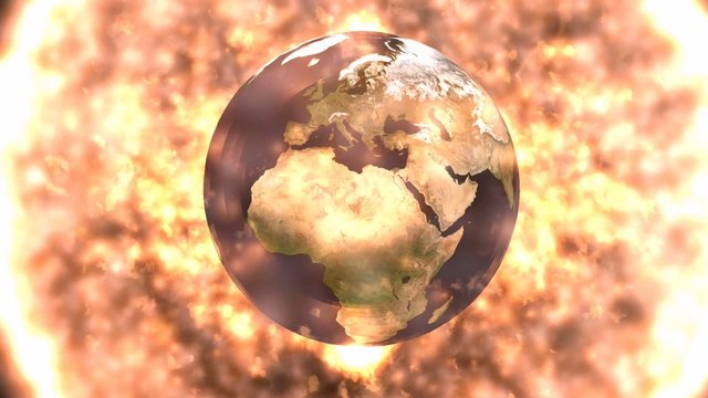 Rotating Earth Animation
