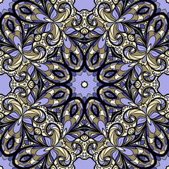 Lilac seamless pattern