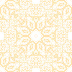 Beige seamless pattern