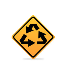 Recycling Symbol sign