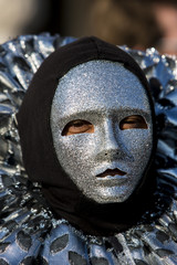 Traditional venetian carnival mask