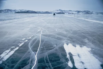 Photo sur Plexiglas Hiver Winter ice road