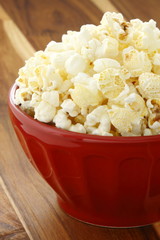 Fresh delicious popcorn