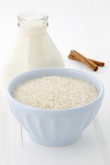 Rice pudding ingredients