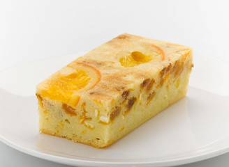Eatable orange cake nice for tea time or party