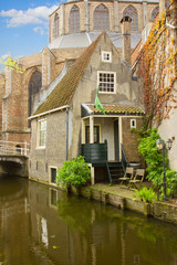 Fototapeta na wymiar Stare Miasto Delft, Holandia