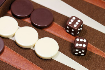 Obraz na płótnie Canvas Backgammon