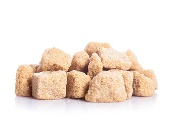 Brown sugar isolated