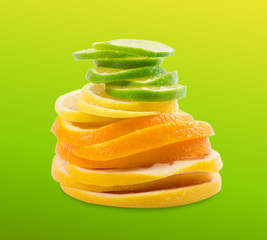 Plakat Citrus slice