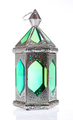 Arabic lamp Isolated a white background