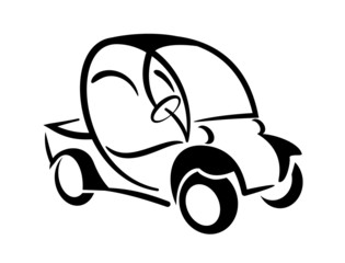 An illustration of club car icon