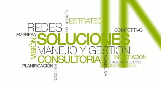 Soluciones manejo y gesti&oacute;n consultor&iacute;a nube de etiquetas v&iacute;deo