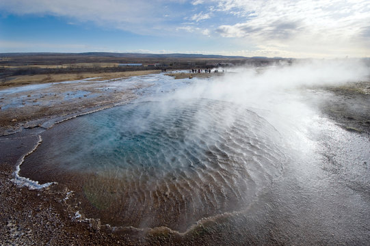 Geothermal hot water