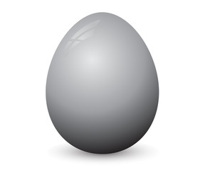Black easter egg