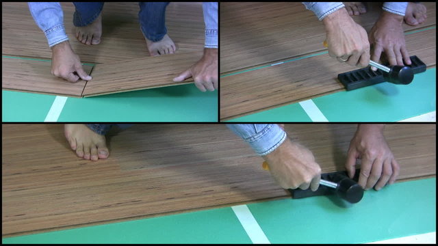 Laying laminate