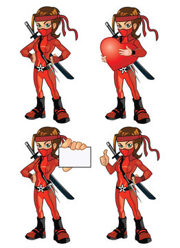 Sexy Red Ninja
