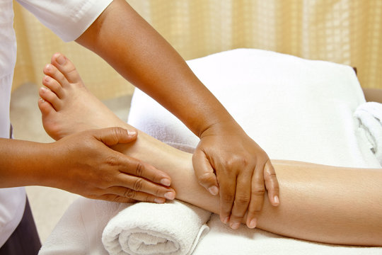 foot massage, spa foot treatment.