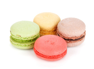 Colorful macaroons