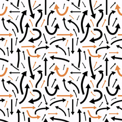Seamless arrows pattern