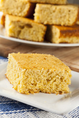 Golden Organic Homemade Cornbread