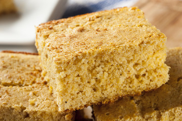 Golden Organic Homemade Cornbread