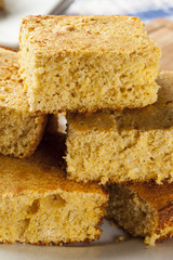 Golden Organic Homemade Cornbread