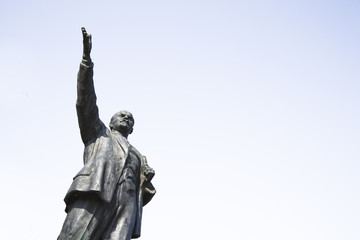 Fototapeta premium Denkmal Lenins