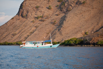 boat in ocean