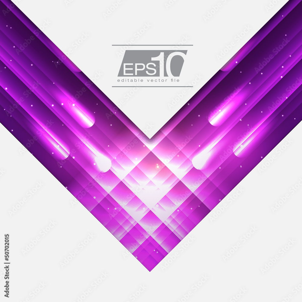 Poster purple abstract space design for your text | eps10 background