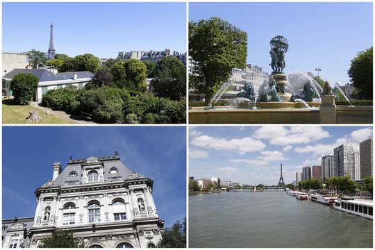 Paris en 4 photos