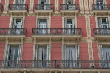 Obraz premium Fassade in Barcelona