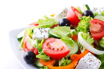 Fresh vegetable salad