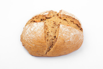 fresh farmhouse bread - frisches Bauernbrot