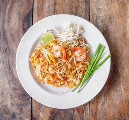 Pad Thai, stir-fried rice noodles