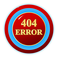404 error symbol