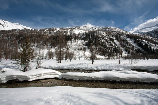 Montagna Val Ferret Valle D'Aosta
