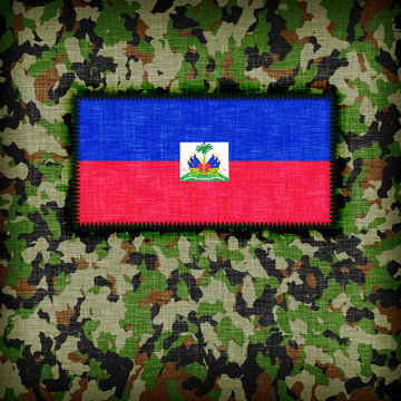 Amy camouflage uniform, Haiti