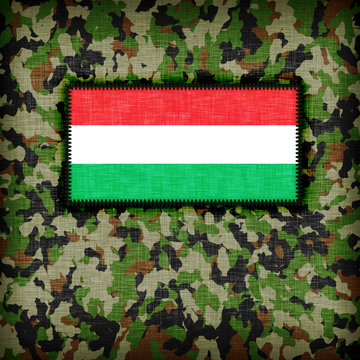 Amy camouflage uniform, Hungary