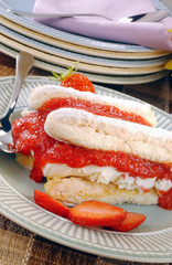 charlotte aux fraises